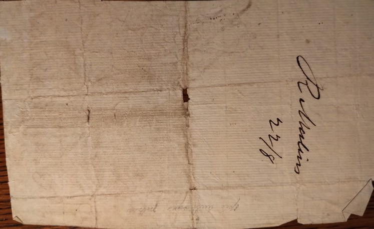 Promissory Note Back